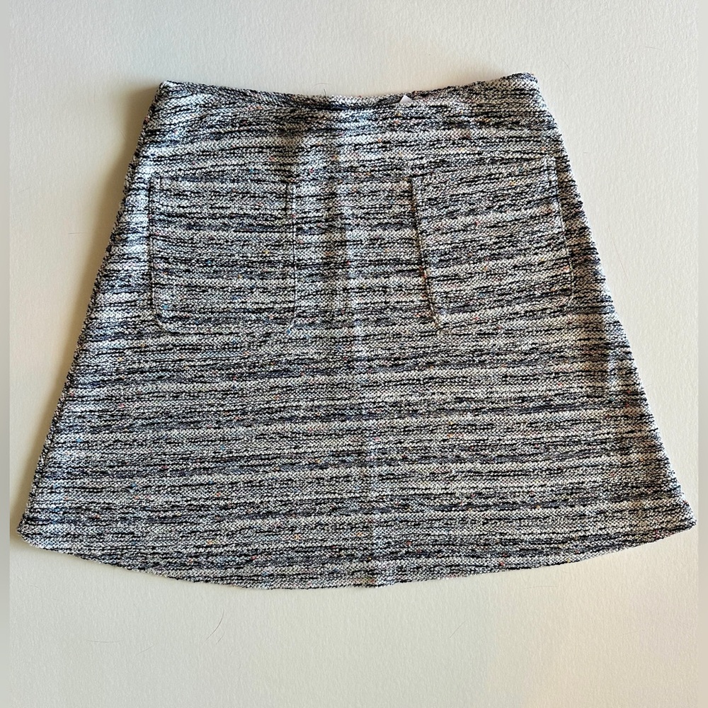 NWT, LOFT Tweed Pocket Mini Skirt, Small
